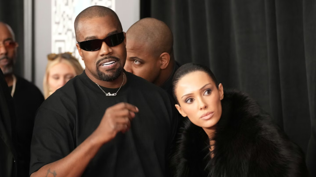 Kanye and Bianca