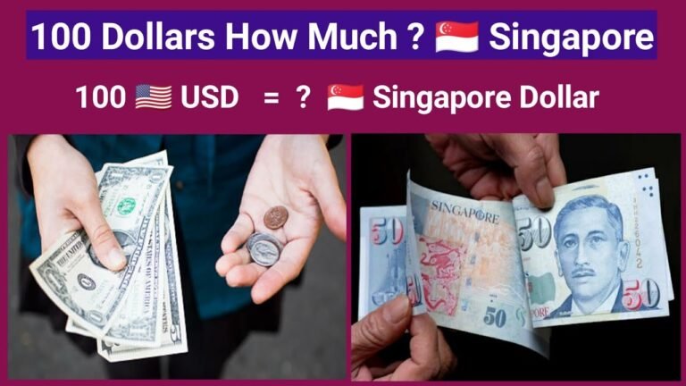 singapore dollar to usd