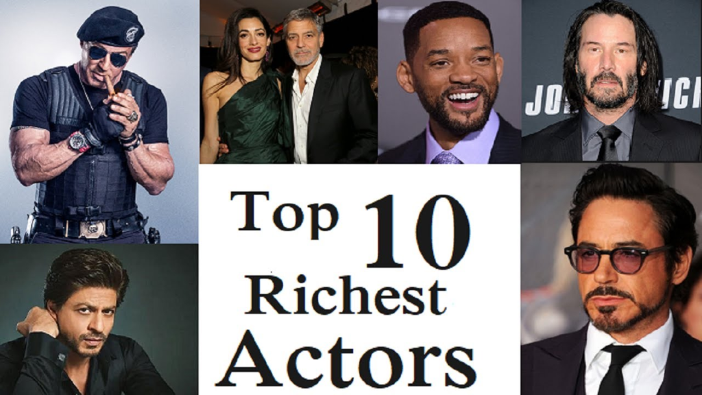 richest actors in Hollywood