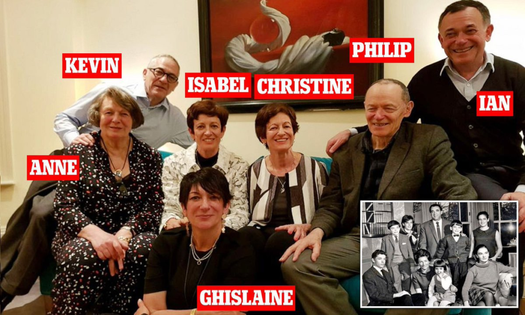 ghislaine maxwell siblings