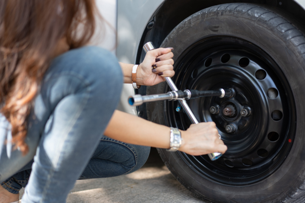 how to change a tire