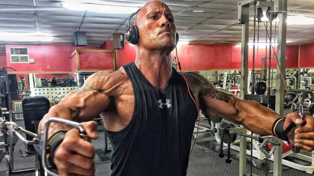 dwayne johnson weight loss