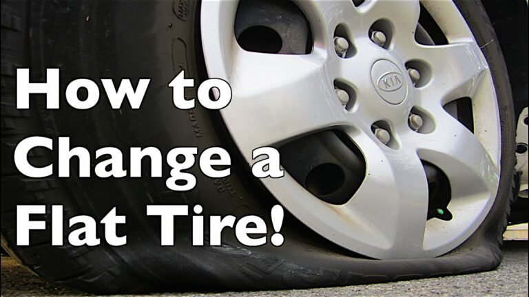 how to change a tire