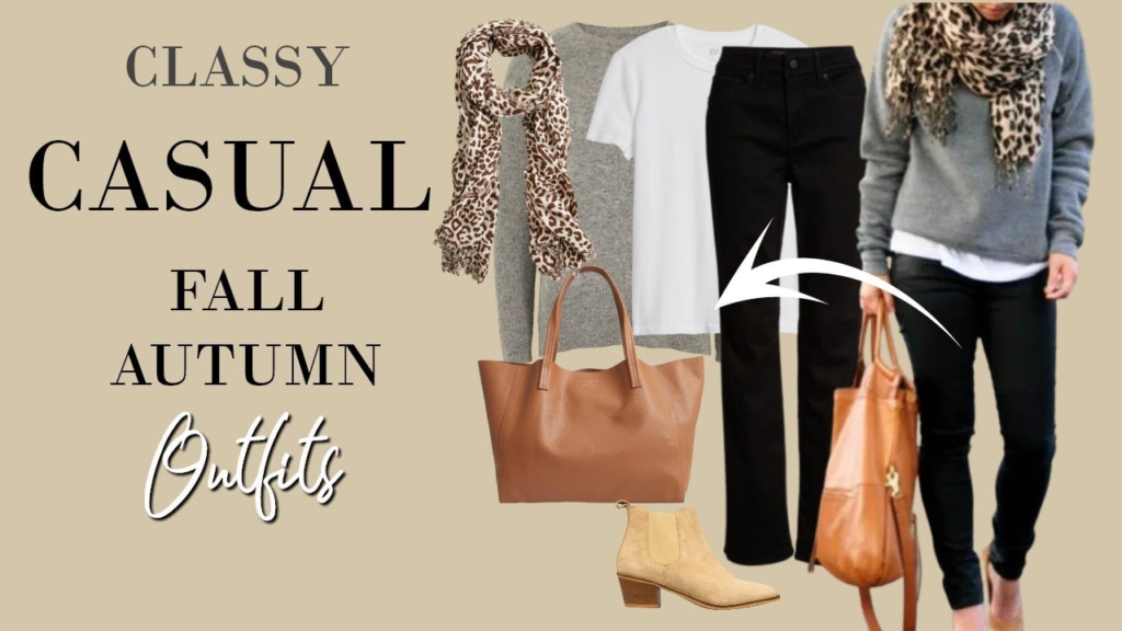 classy casual outfits for ladies