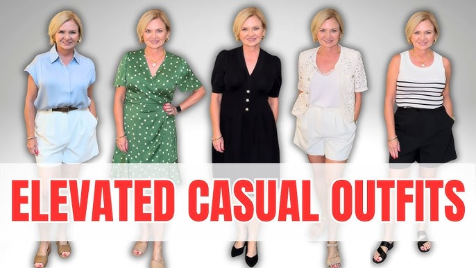 classy casual outfits for ladies over 50