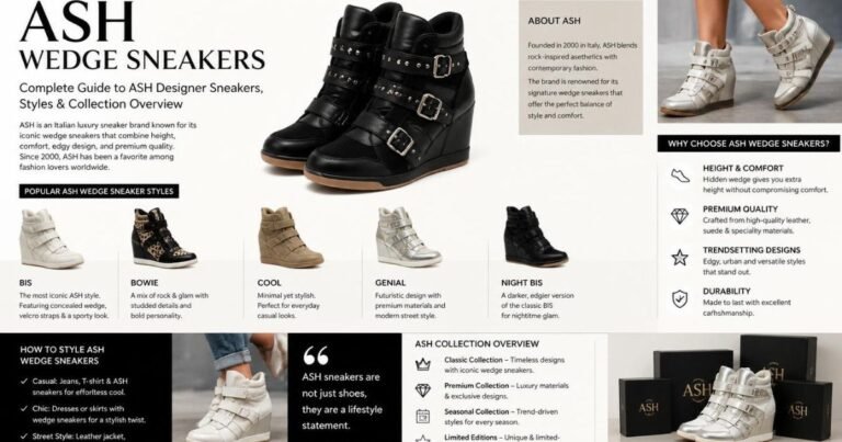 ash wedge sneakers