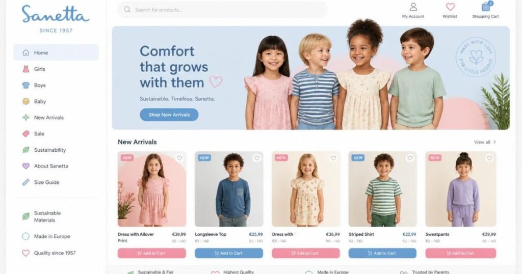 Sanetta Kids Clothing