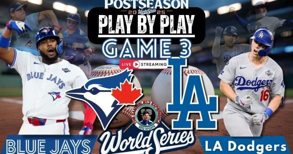 Toronto Blue Jays vs Dodgers Timeline