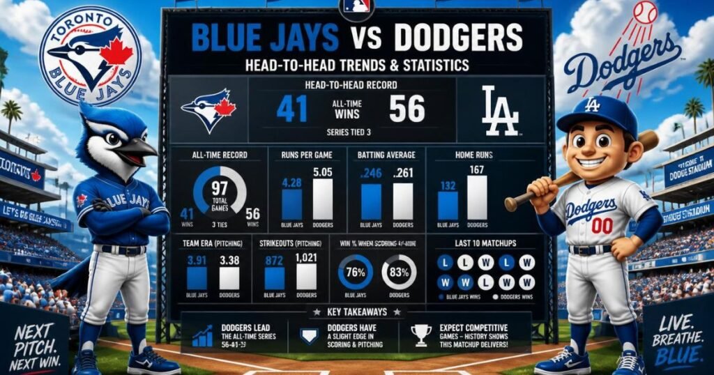 Blue Jays vs Dodgers