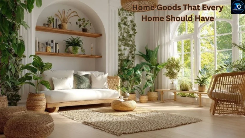Home goods that every home should have, including kitchen essentials, storage organizers, furniture, bedding, and everyday household products.