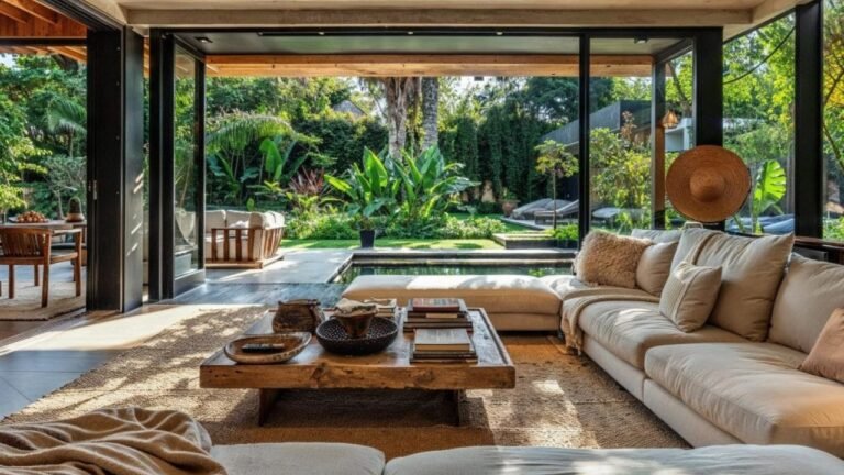 Modern home improvement ideas featuring a renovated kitchen, stylish living room, updated bathroom, smart home technology, and energy-efficient upgrades.