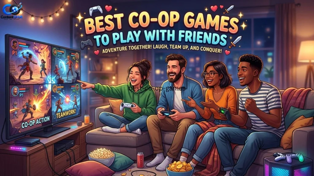 Best co-op games to play with friends 🎮🤝