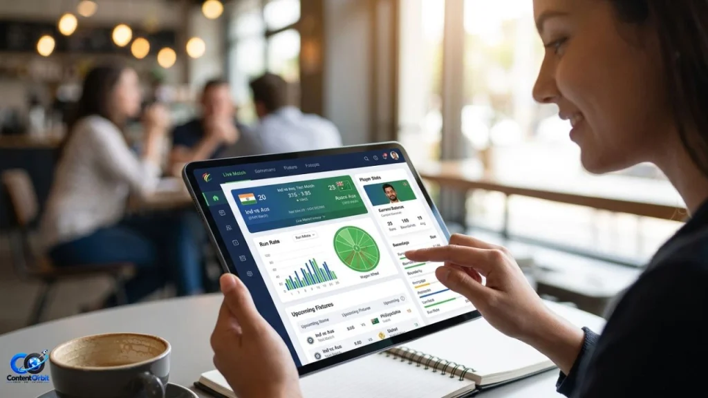 How to use EK Cricket for cricket information, including cricket news, match updates, tournament coverage, and sports predictions.