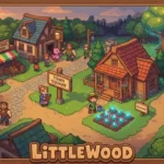Littlewood game town building and pixel art gameplay
