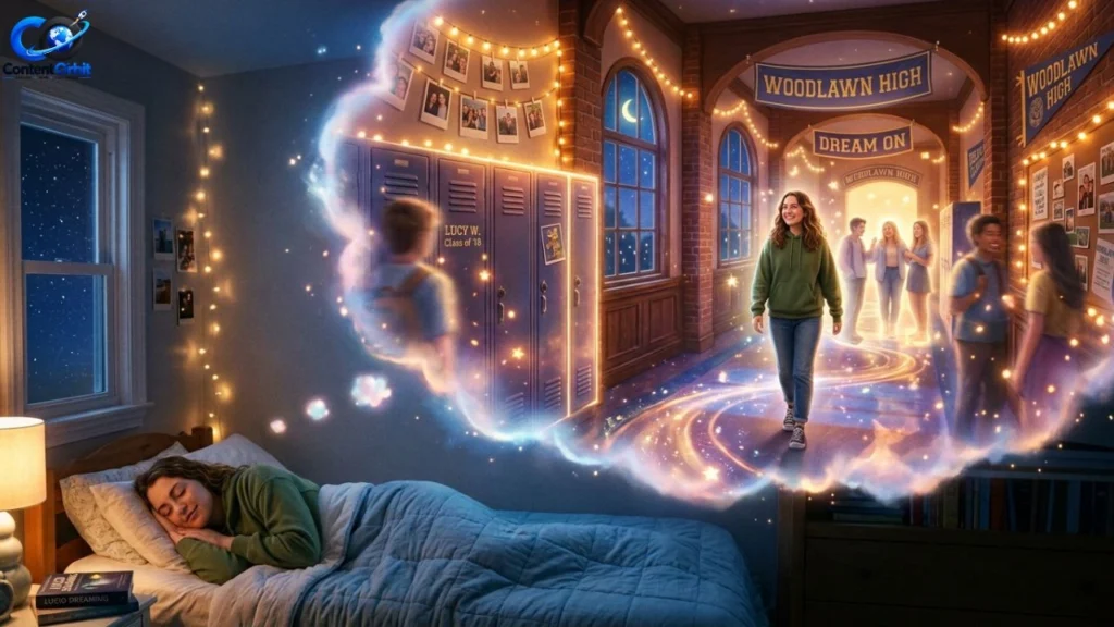 Returning to the School in Lucy Dreaming walkthrough