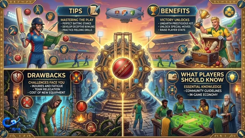 “E-Cricket tips, benefits, drawbacks, and key player insights”