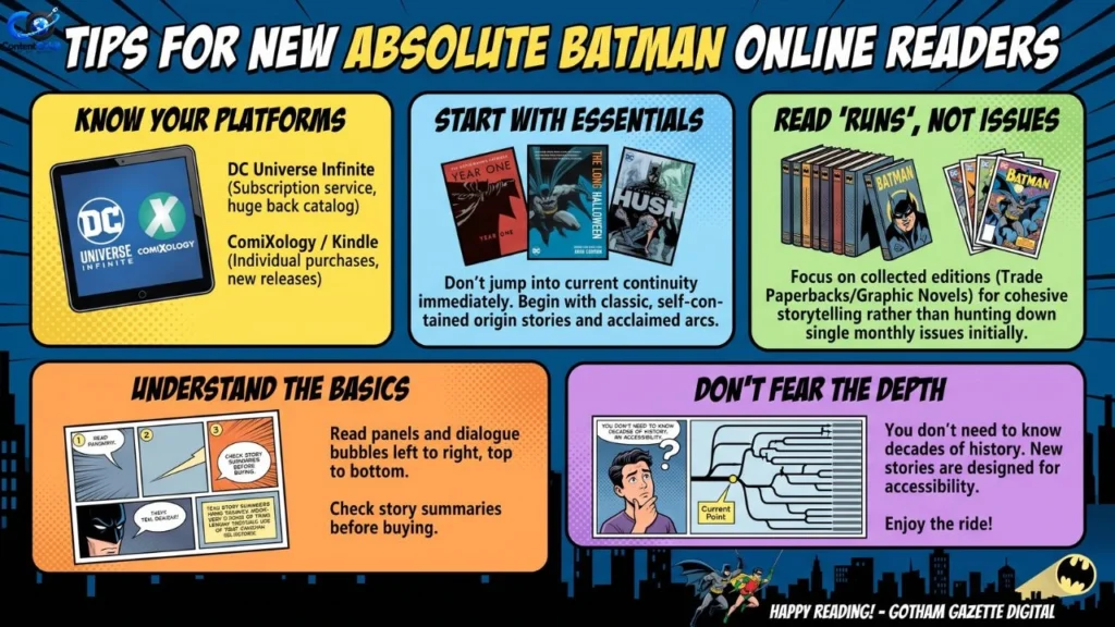 Tips for New Readers of Absolute Batman