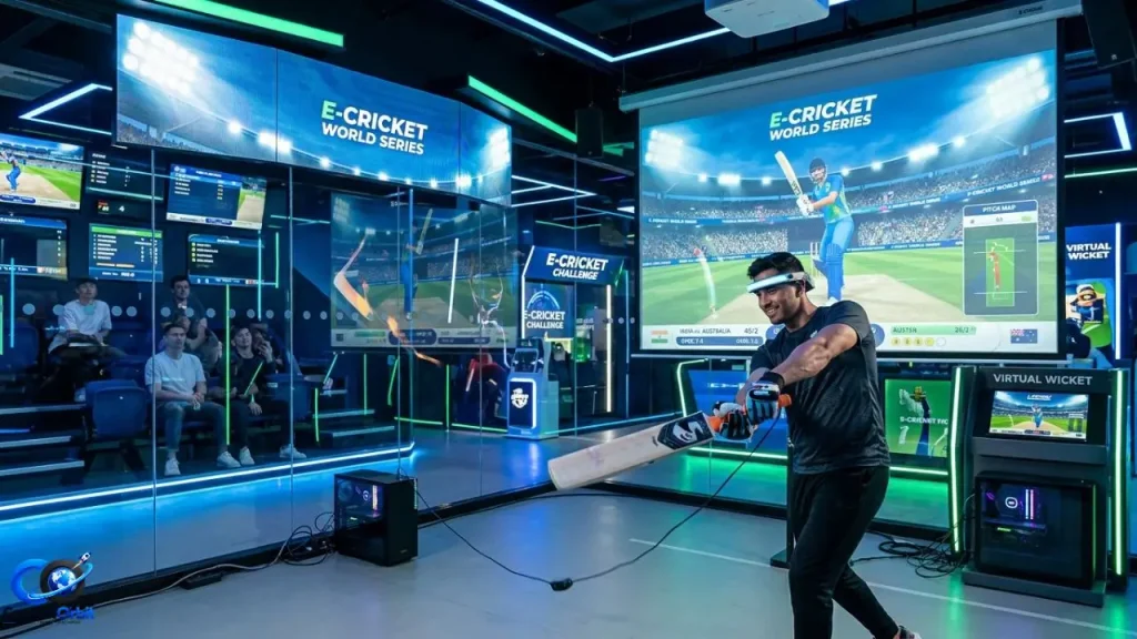 “E-Cricket game overview and gameplay experience”