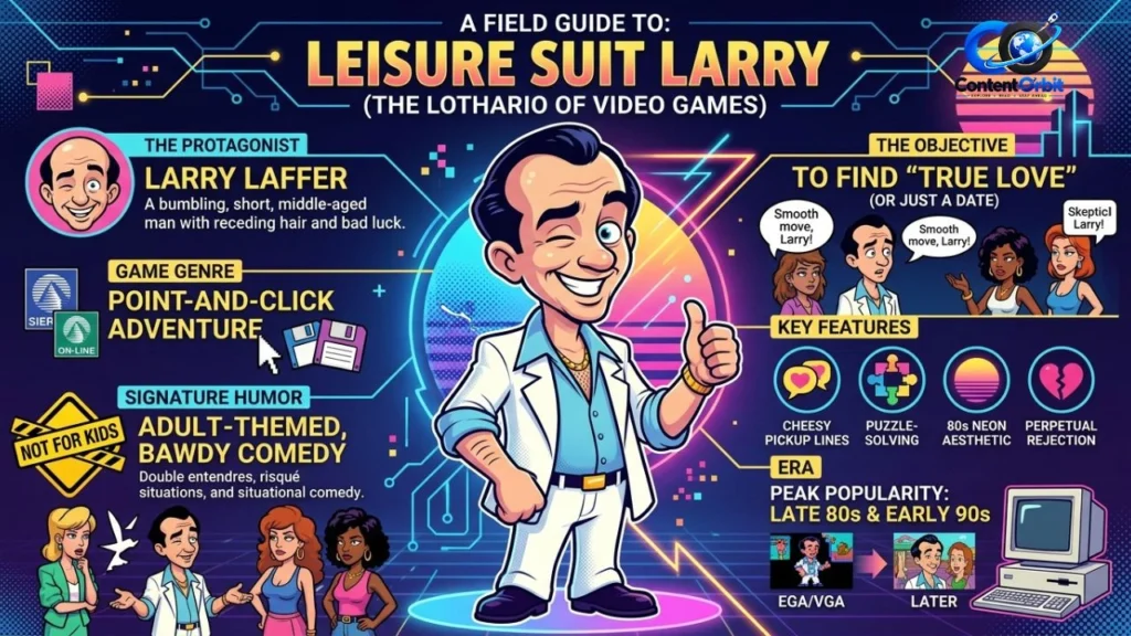 What is Leisure Suit Larry – classic adventure game overview