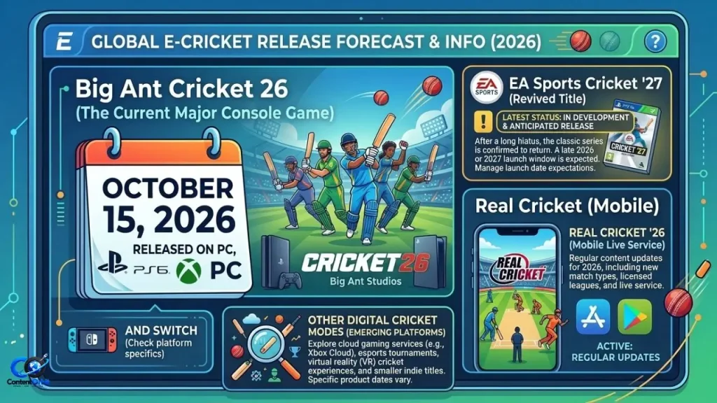“E-Cricket release date and latest details”