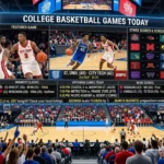 College Basketball Games Today Featuring NCAA Teams and Basketball Matches