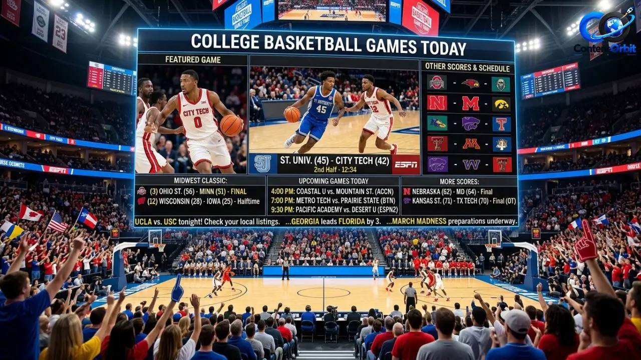 College Basketball Games Today Featuring NCAA Teams and Basketball Matches