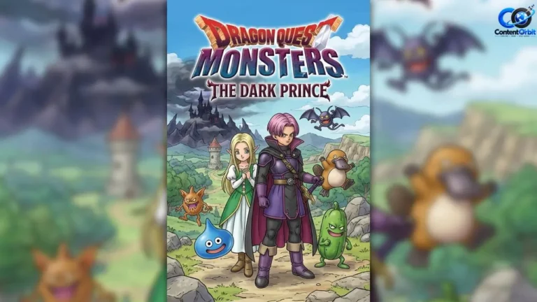 DQM: The Dark Prince, featuring Psaro and various monsters