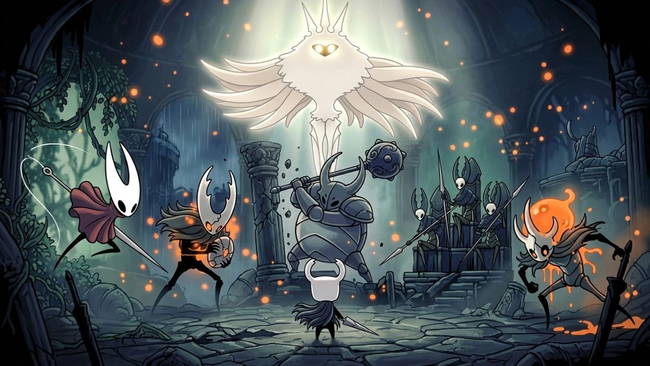 Hollow Knight bosses and challenging boss battles