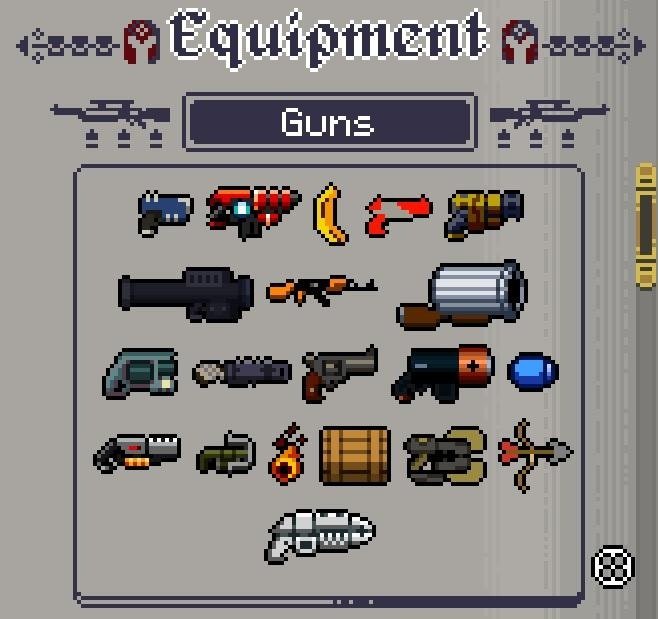 Enter the Gungeon roguelike dungeon shooter game with a character battling enemies 🎮