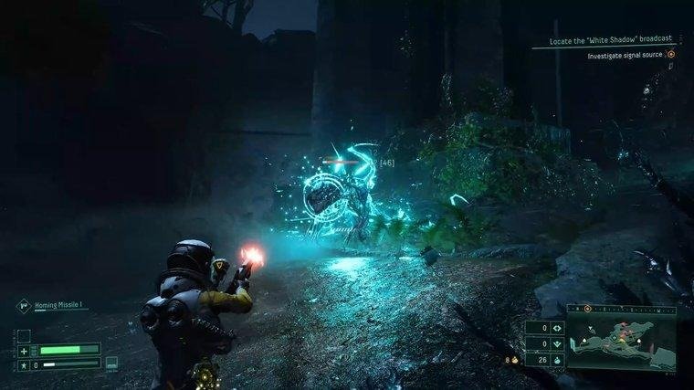 Returnal roguelike sci-fi action game featuring a space explorer battling alien enemies on a mysterious planet 🎮