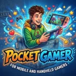 Pocket Gamer website featuring mobile game news reviews and guides
