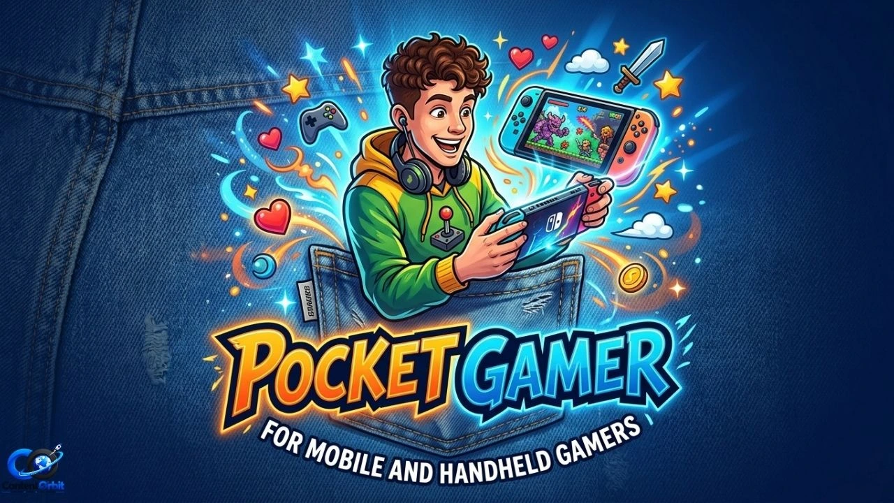 Pocket Gamer website featuring mobile game news reviews and guides