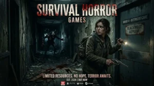Survival Horror Games mit dunkler Umgebung und gefährlichen Monstern