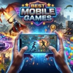 Best mobile games for Android and iPhone featuring action, adventure, and puzzle games