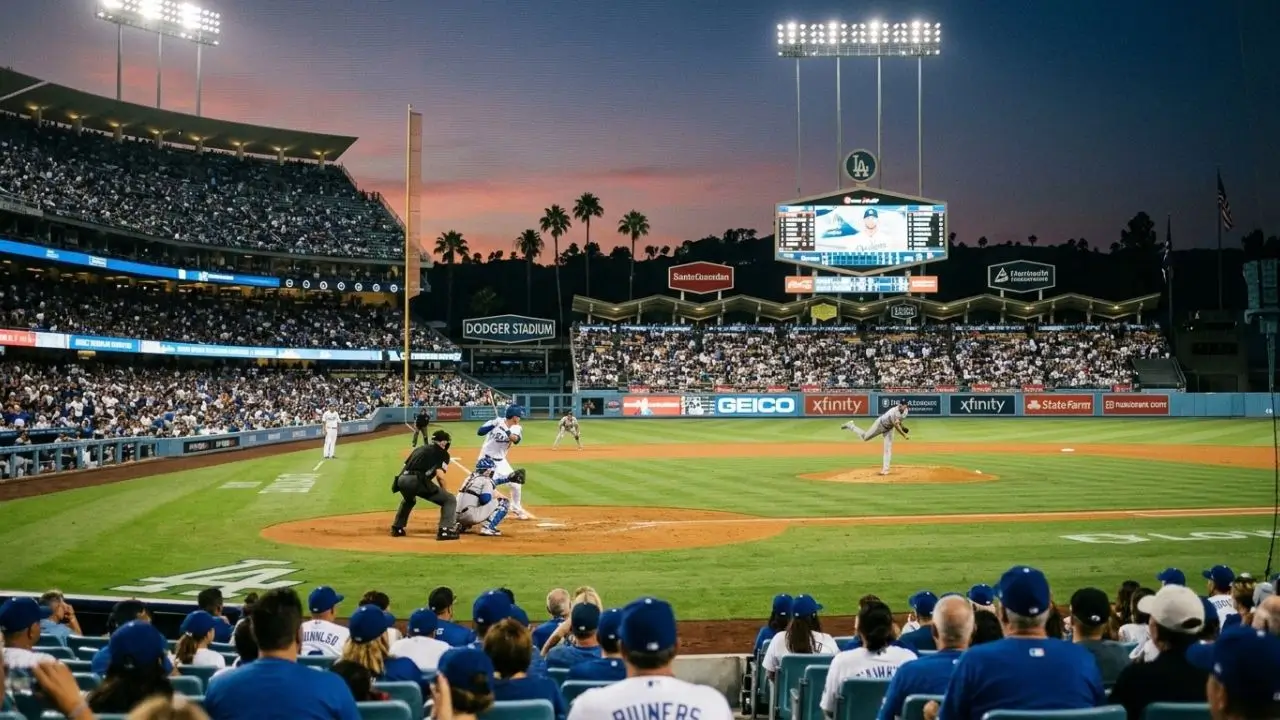 Dodgers games schedule and latest MLB match information