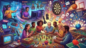 Games for fun, entertainment, and online gaming