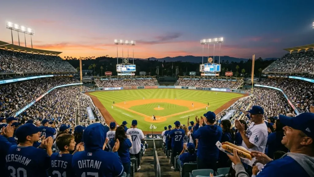 What makes Dodgers games so special for baseball fans I AI Generated